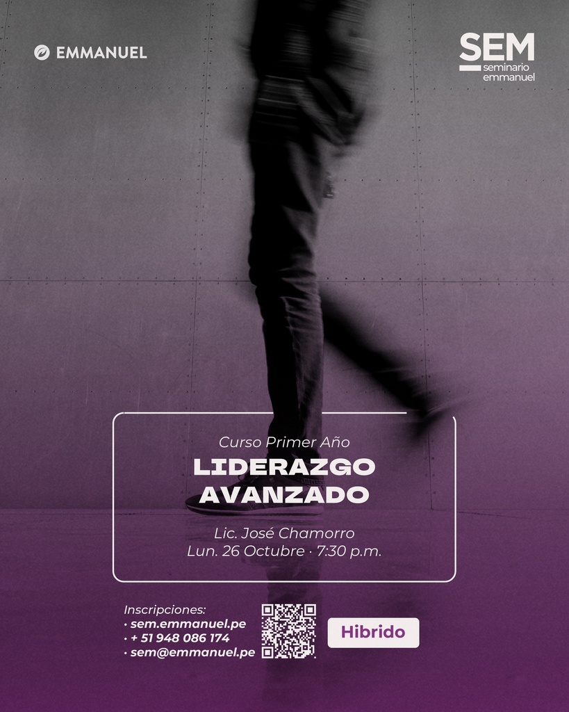 SEM: LIDERAZGO BÍBLICO (LUNES)